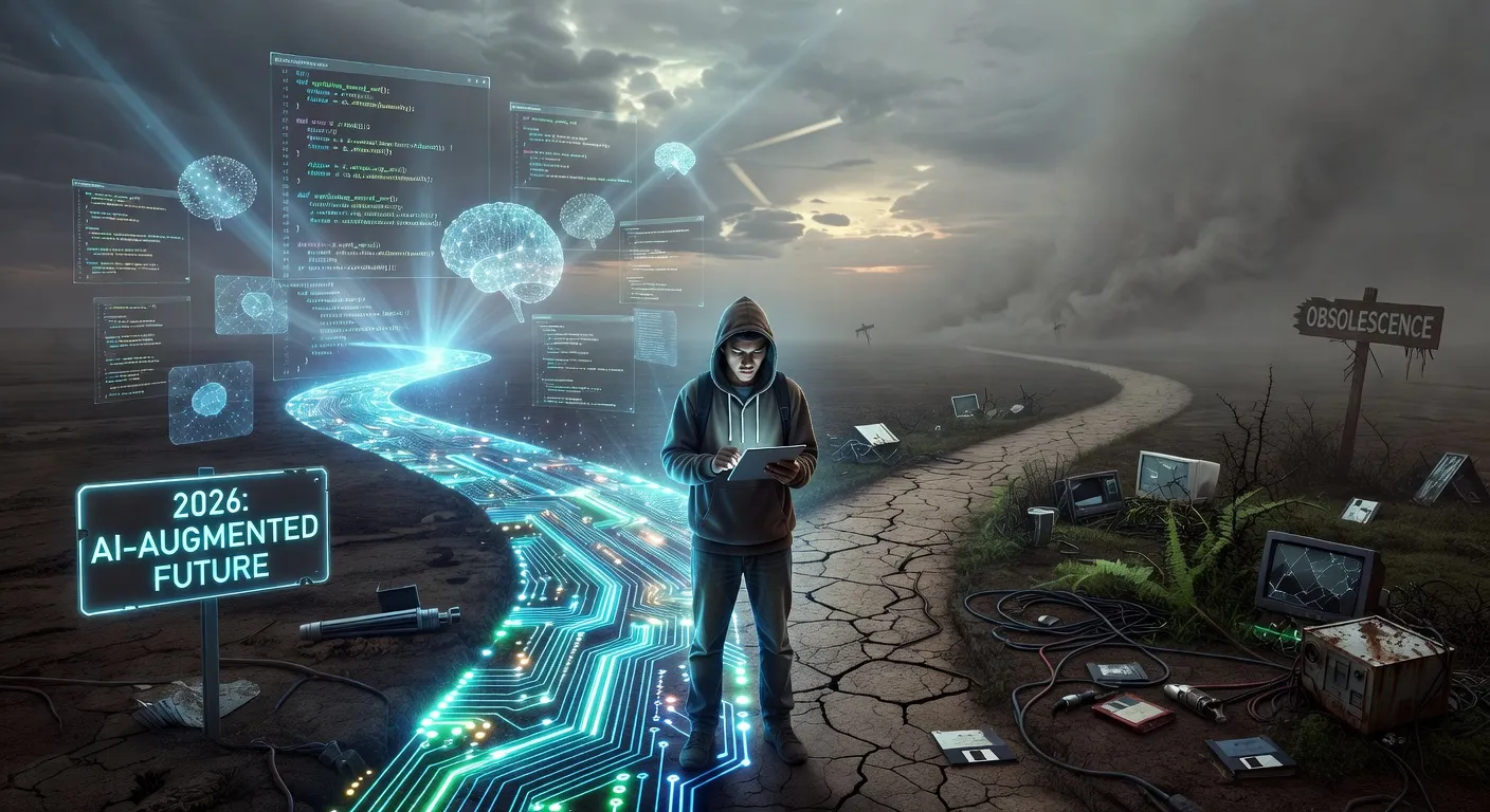 D&eacute;veloppeur web &agrave; la crois&eacute;e des chemins face &agrave; l'intelligence artificielle